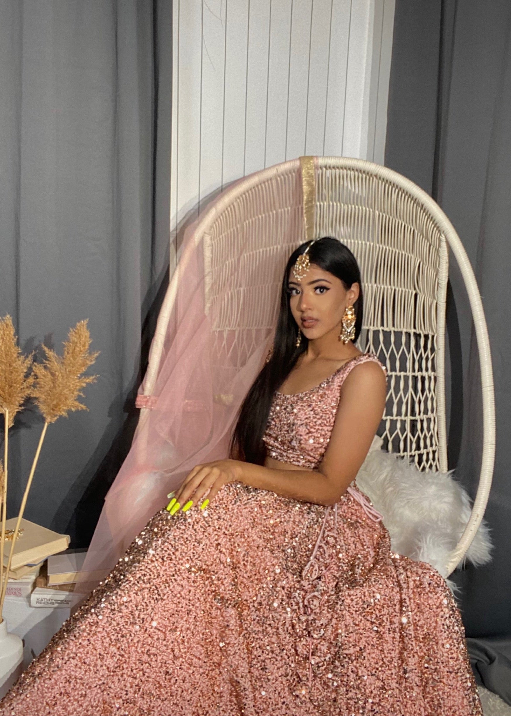 Bhano Lehenga Pink