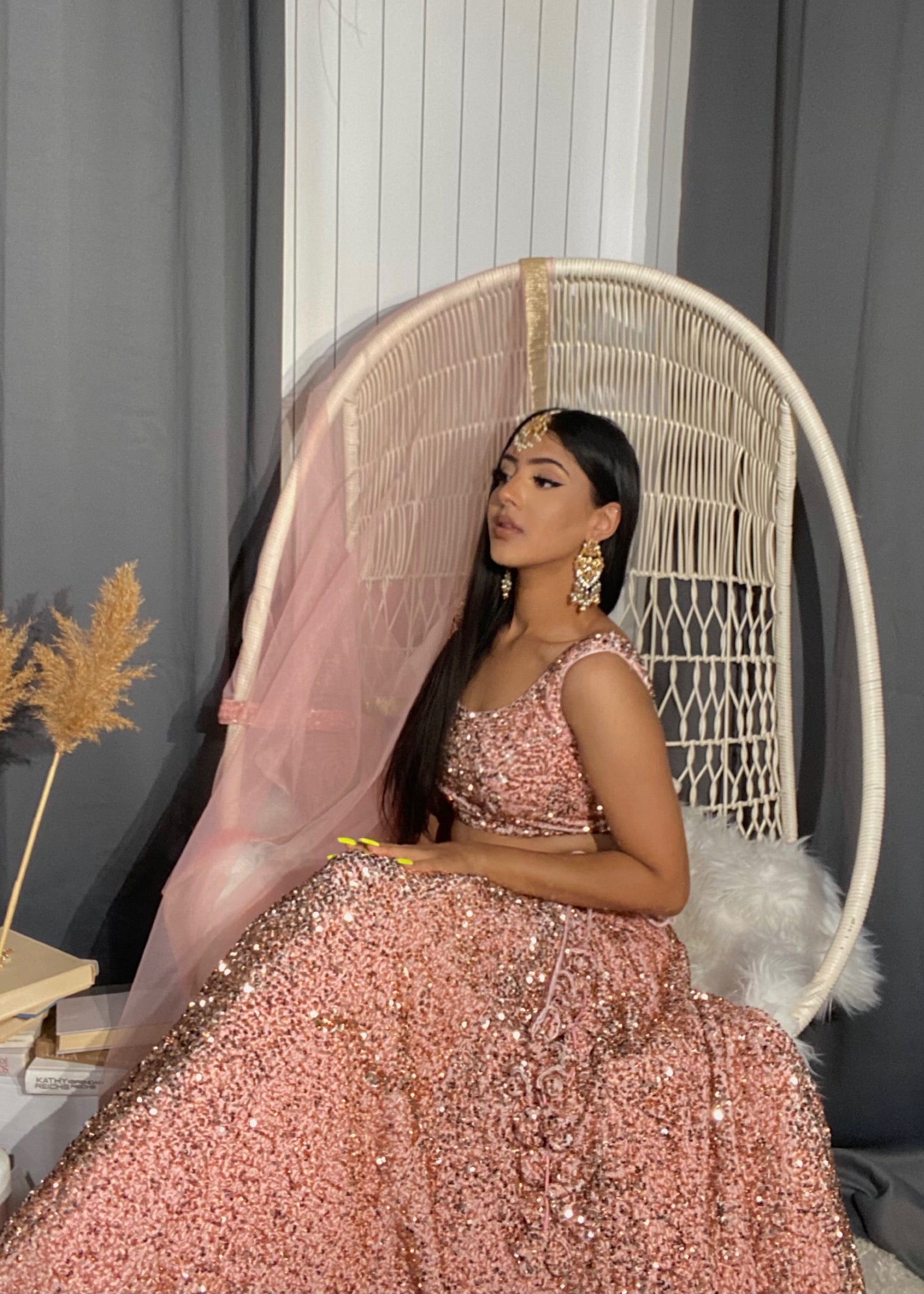 Bhano Lehenga Pink