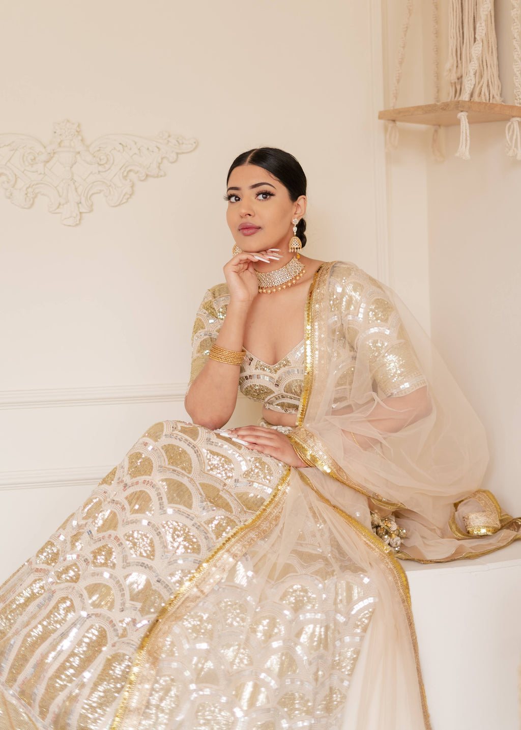 Rane Lehenga Gold