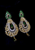 AD Earrings Emerald