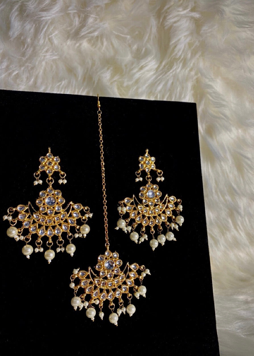 Kundan Ranihaar Set Gold