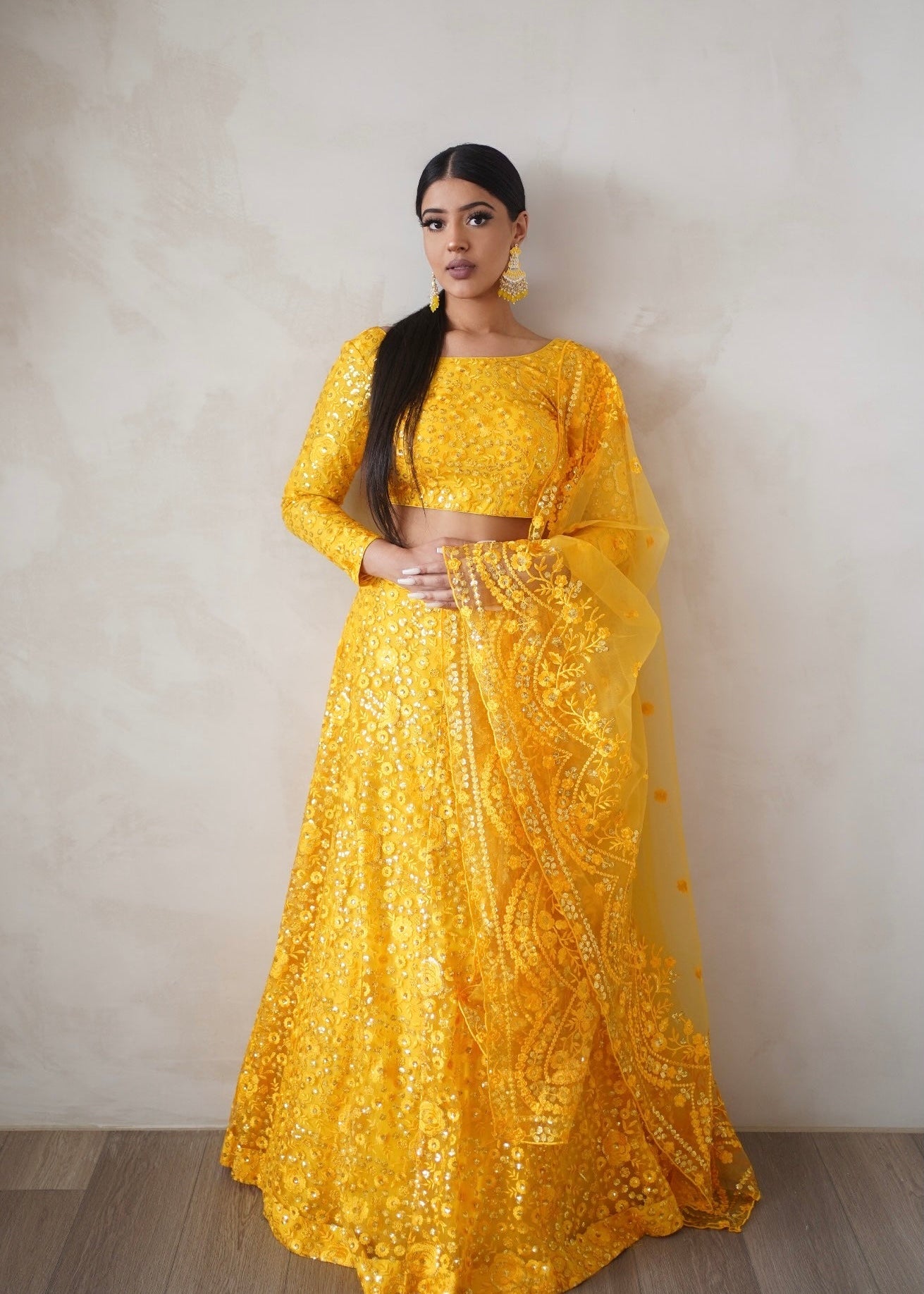 Ruby Lehenga Yellow