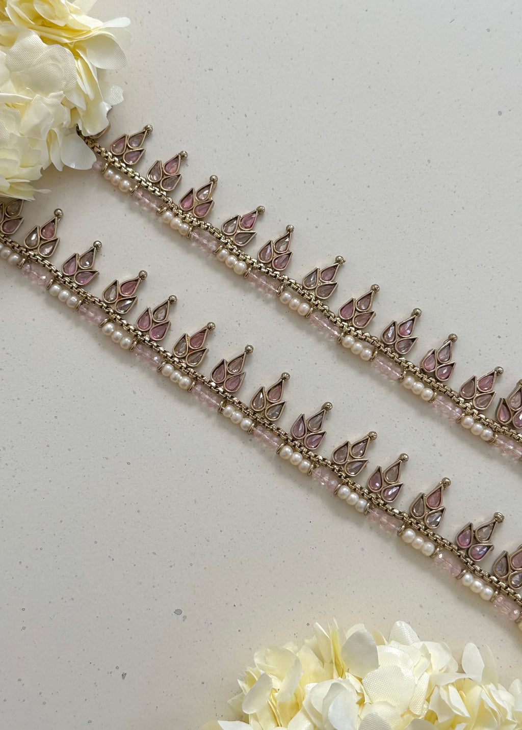 Lotus Jhanjar Pink Pearl