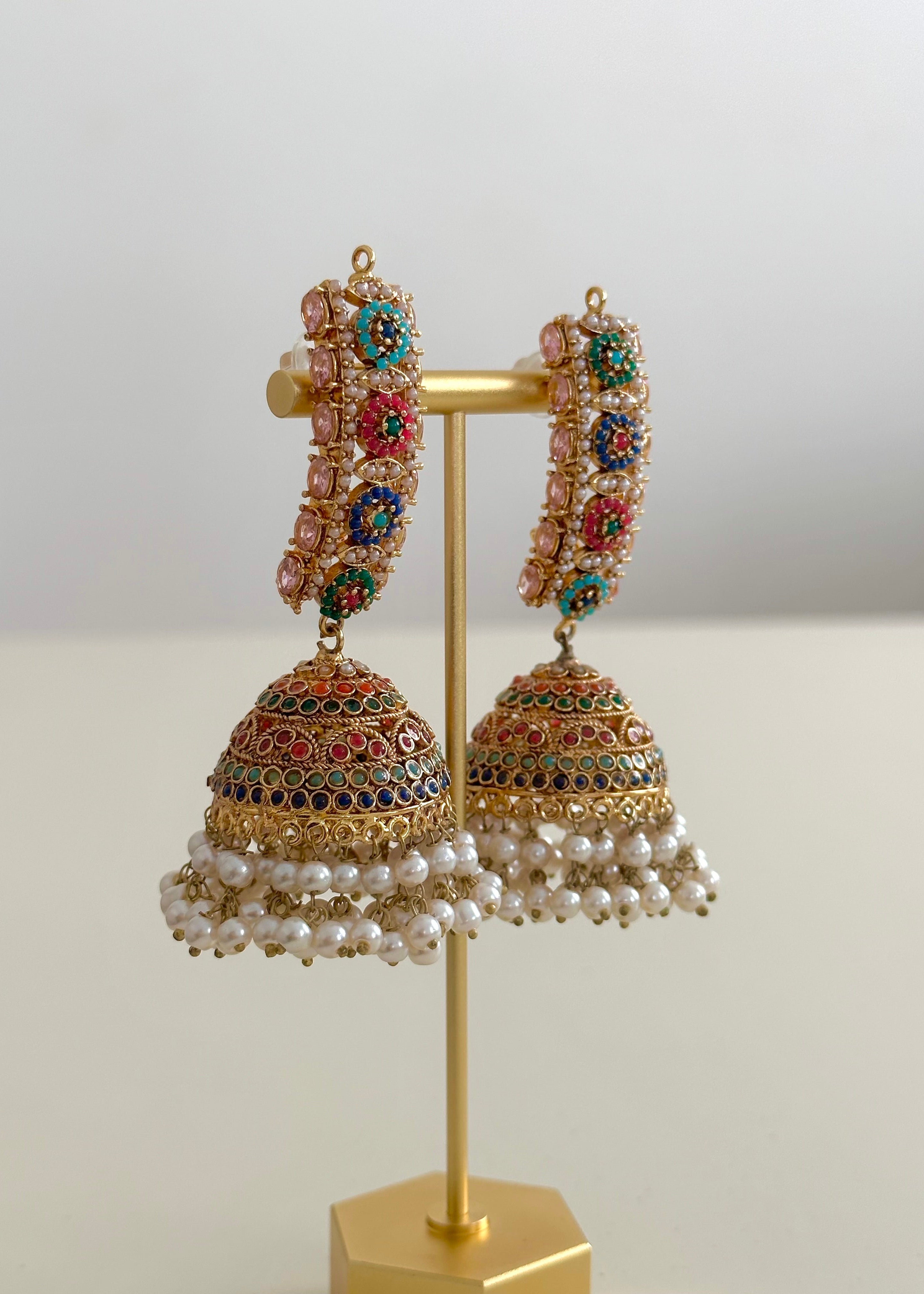 Sara Earrings Pink