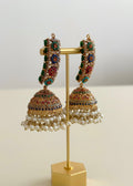 Sara Earrings Emerald