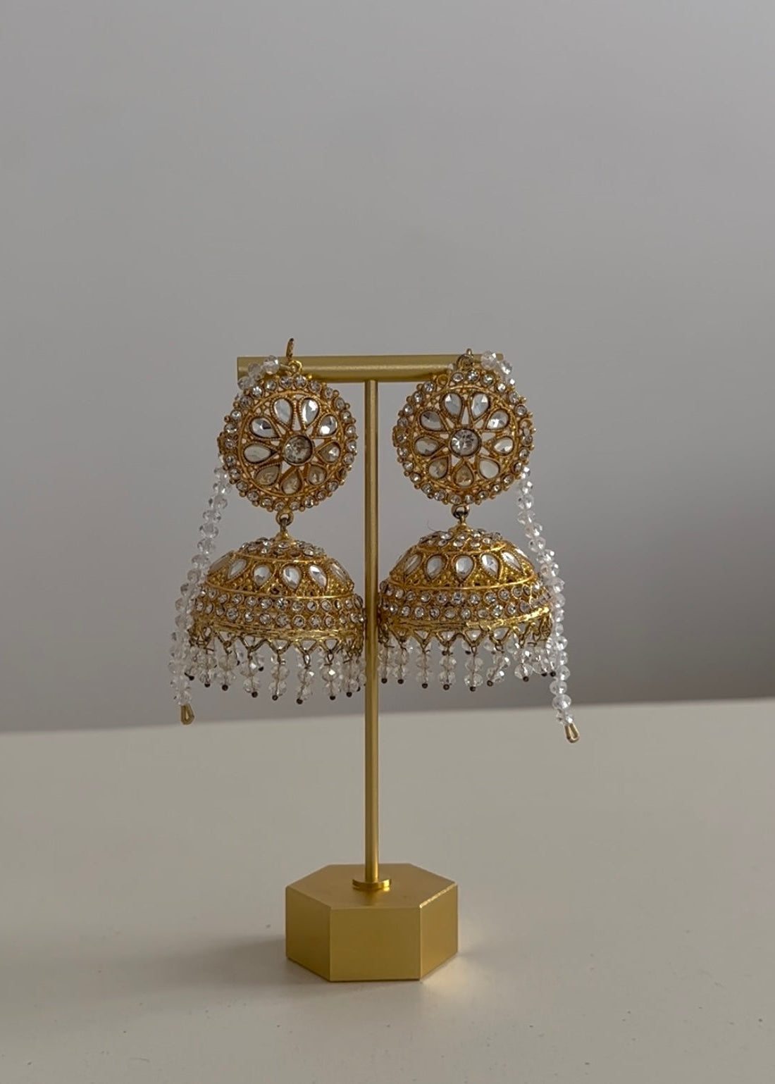 Anjali Jhumka Silver