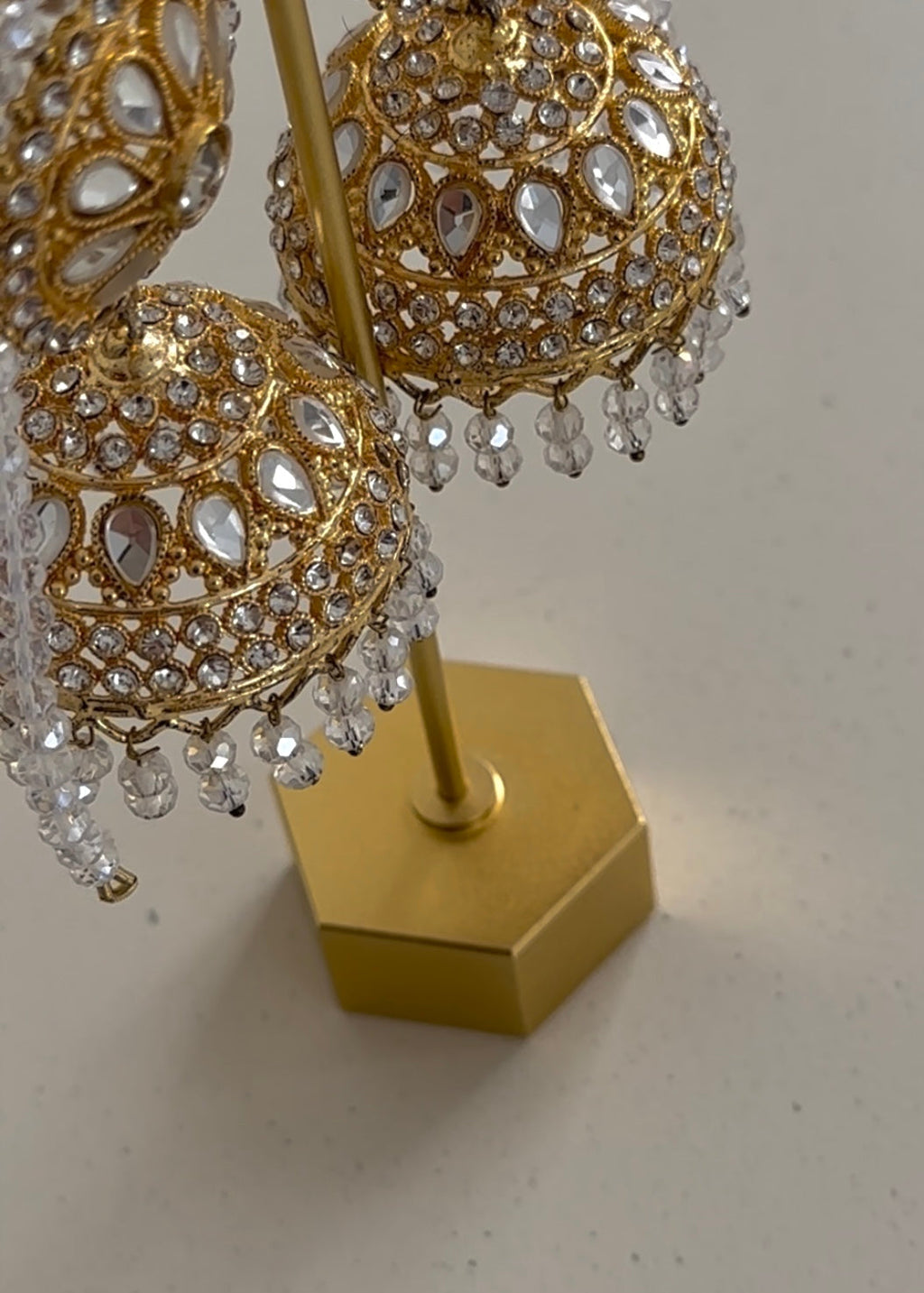 Anjali Jhumka Silver