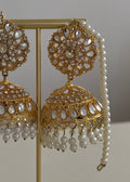 Anjali Jhumka White