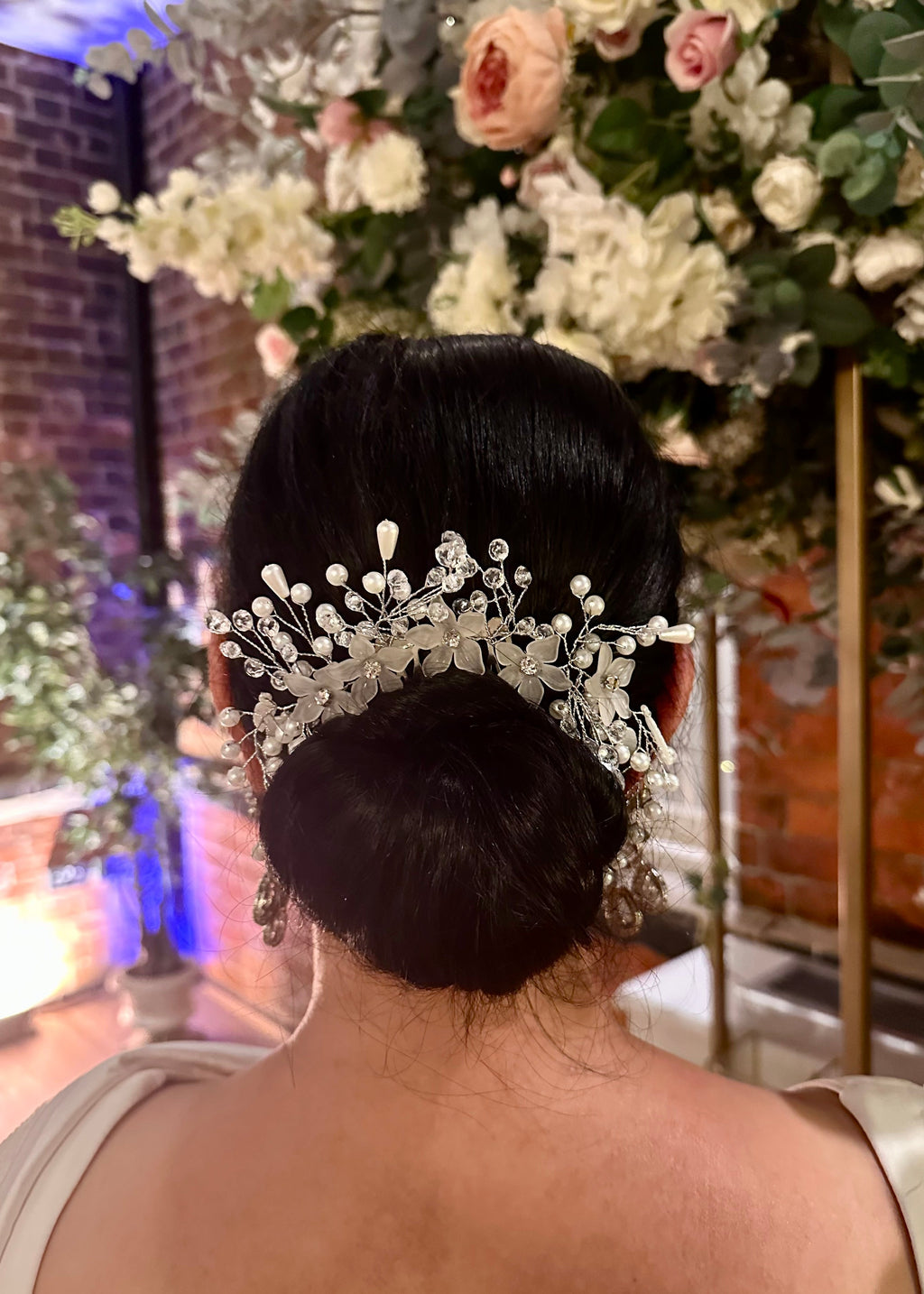 Bloom Hair Accessory Silver