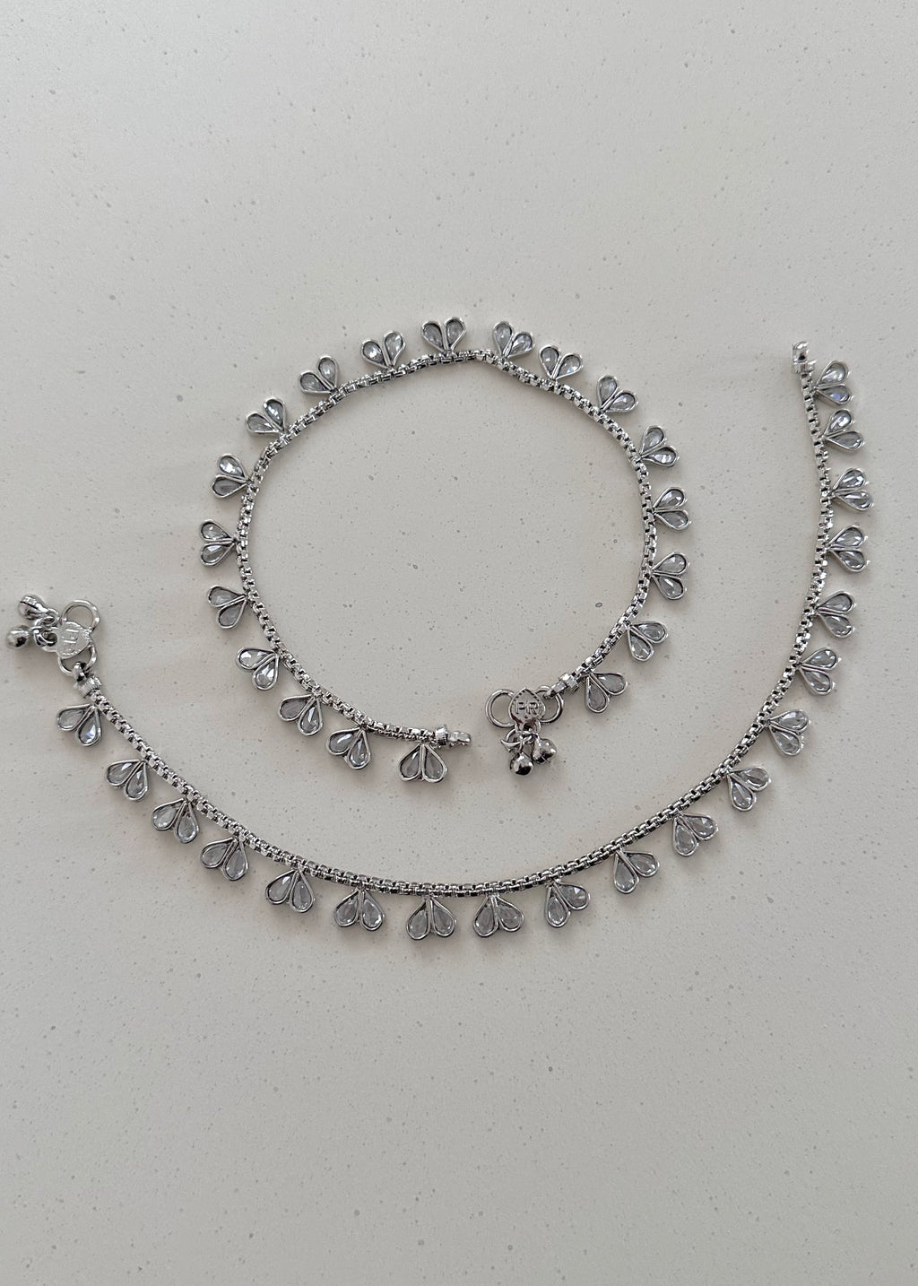 Heart Jhanjar Silver