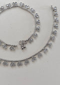Heart Jhanjar Silver