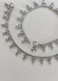 Heart Jhanjar Silver Luxe