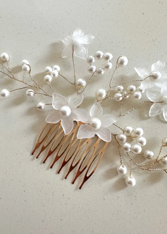 Bloom Hair Accessory Gold
